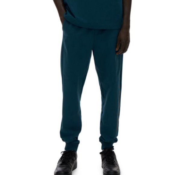 New HELMUT LANG Slim Logo Joggers Men's Size S  Made in Portugal Pants - Picture 1 of 11